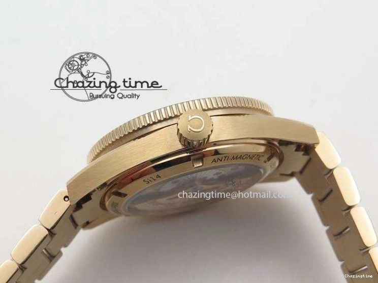 0123 Vibrant Seamaster 300 Master Co-Axial Liquidmetal V6F Best Edition RG On RG Bracelet A8400 (Free Nylon Strap) 8265